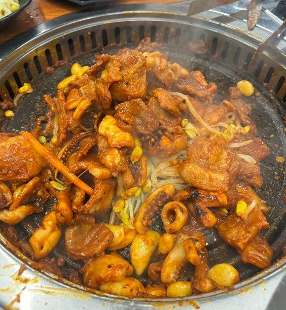 [강원 평창군] 납작식당 오삼불고기 블루리본 맛집 방문 후기