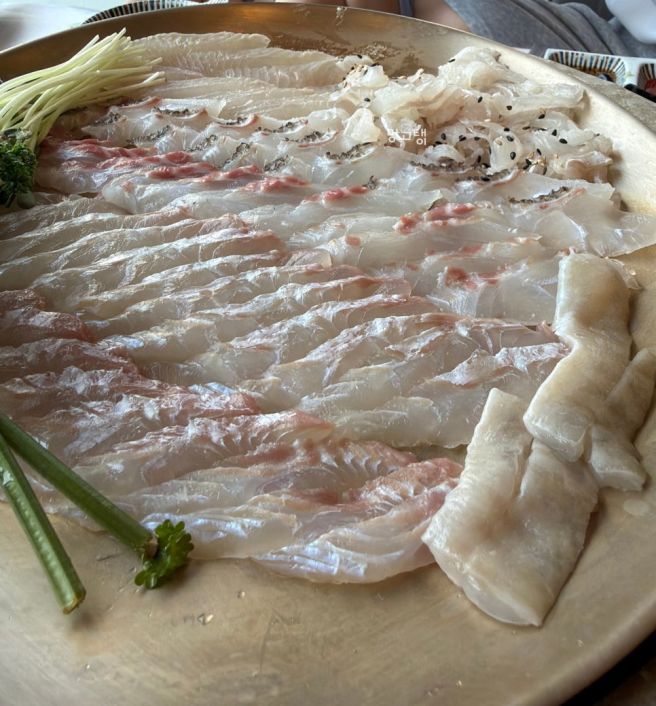 대구 달성군 다사 횟집 물회 맛집 한상바다 스끼다시도 푸짐해