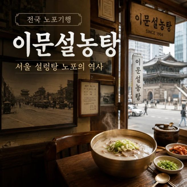 서울 종로 이문설농탕, 120년을 이어온 설렁탕 노포의 역사