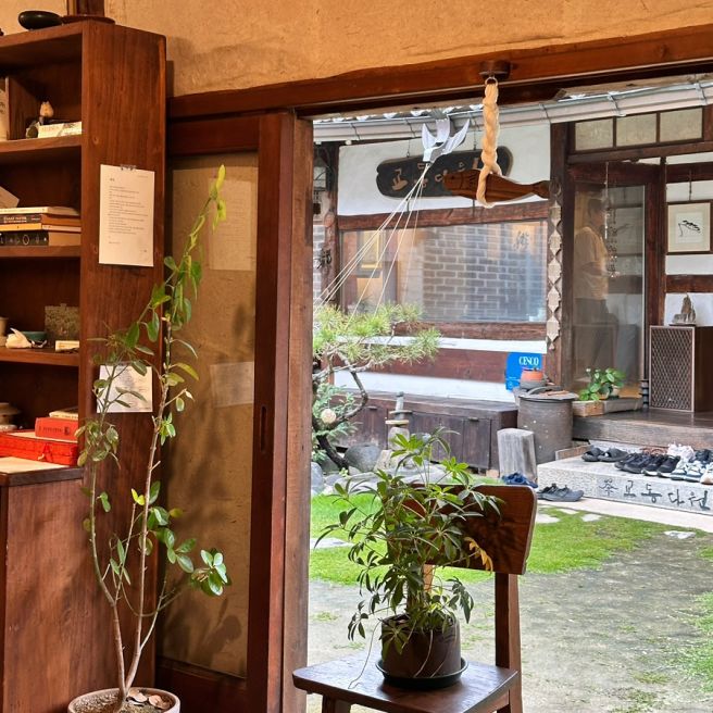 전주 여행 재방문한 분위기 좋은 한옥 찻집 카페 추천 : 교동다원