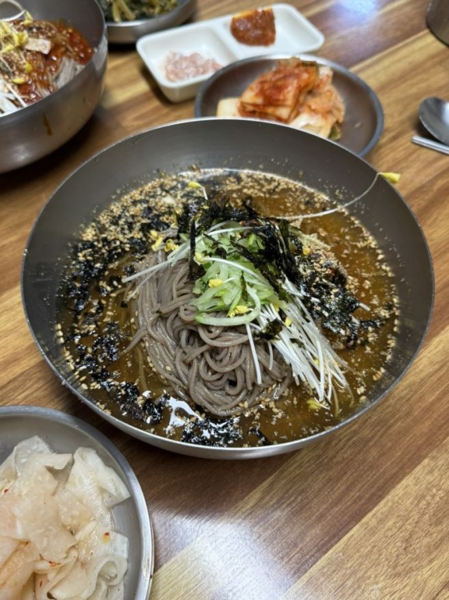 [평창|맛집] 봉평현대막국수 (순메밀100% 막국수, 수육 순메밀비빔막국수)