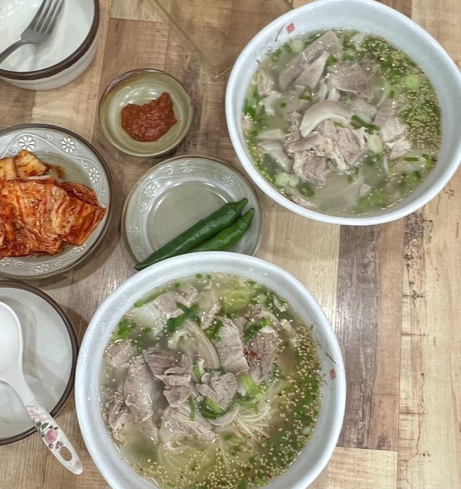 [제주] 제주공항 근처 고기국수 맛집 올래국수 본점 (위치, 주차, 맛, 웨이팅)
