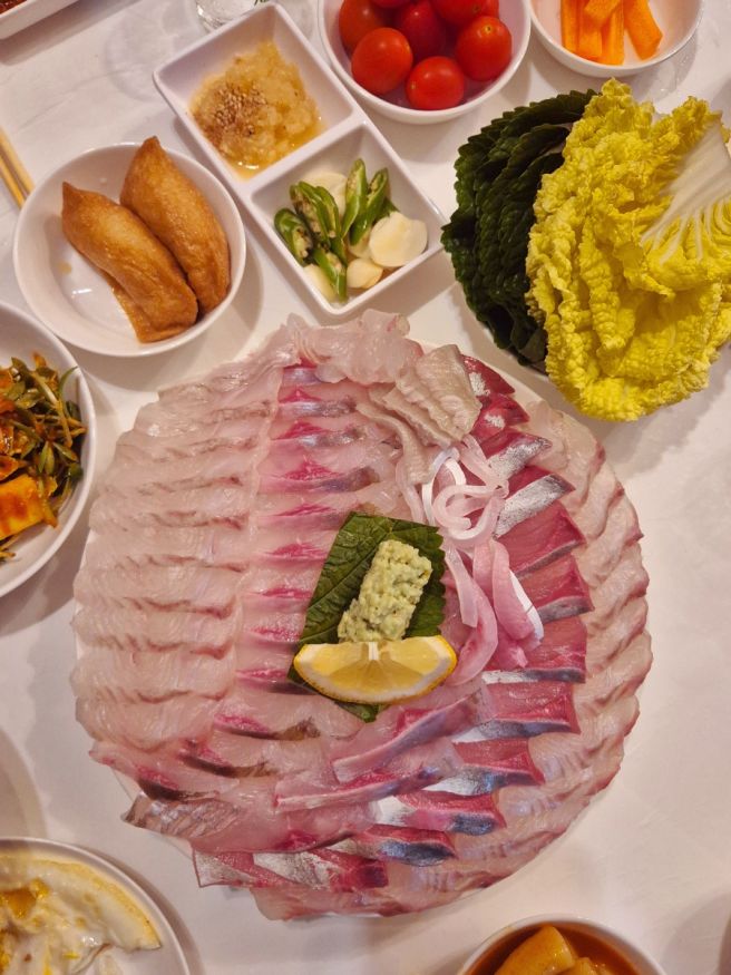 구미 옥계 횟집 추천 황금어장 가성비 웨이팅