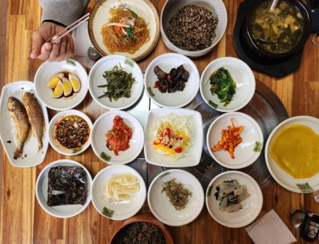 계룡시 엄사면맛집 향적산한상 맛있어요