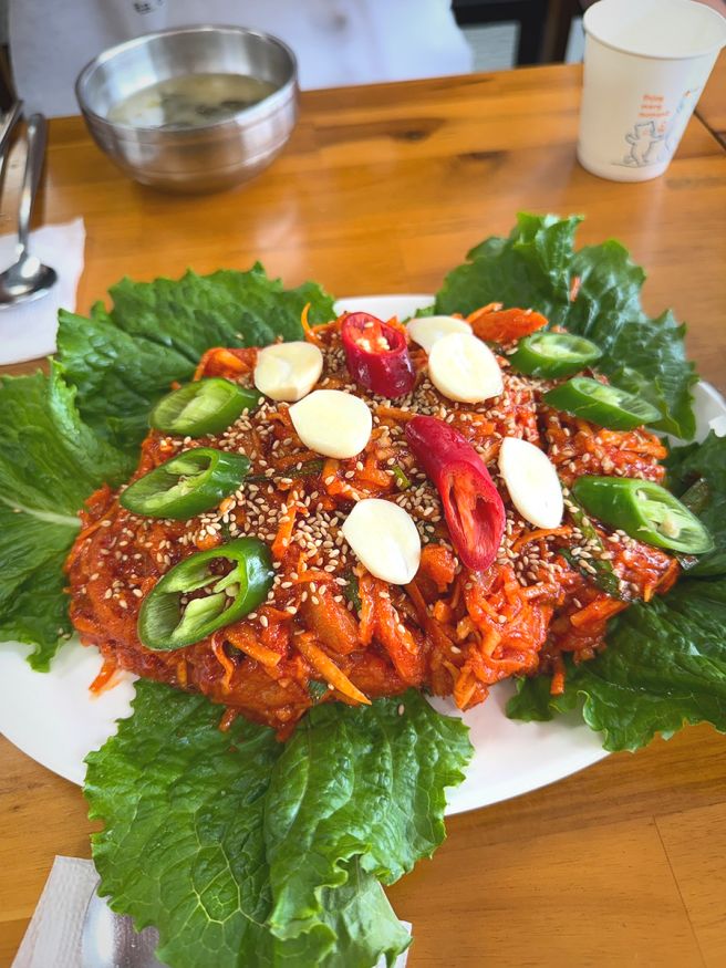 여수 서대회무침 포장 재방문 인생맛집 삼학집