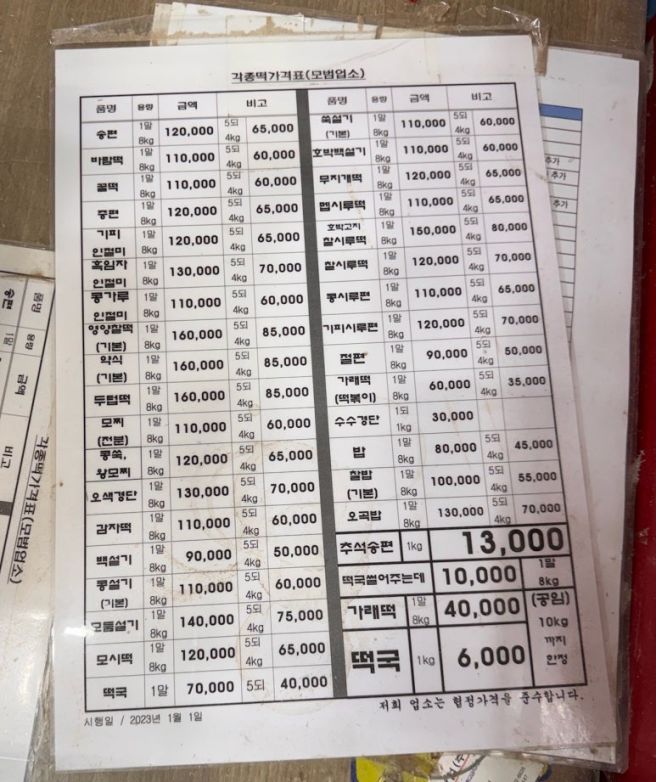 5개월의 기다림이 아깝지 않았던 인생 떡, 평택 서울떡집