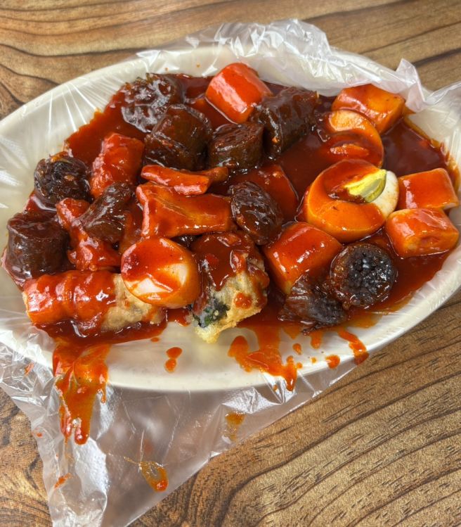 [강릉 중앙시장 근처 맛집] 여고시절 카레떡볶이 | 강릉 길감자 웨이팅 내돈내산 후기