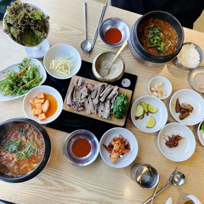 부산 구서동 맛집 박달집 흑염소 수육과 흑염소탕으로 몸보신 추천