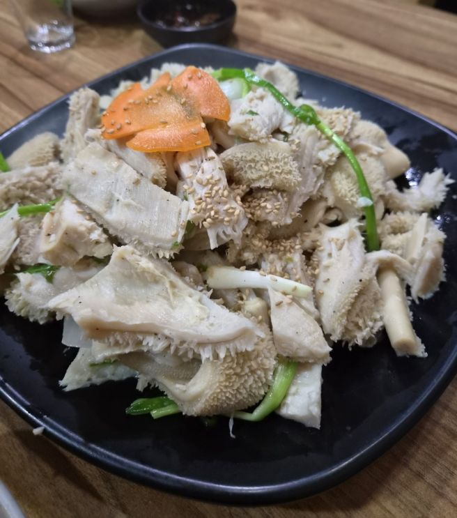 을지로입구 부민옥 양무침 맛집 노포맛집