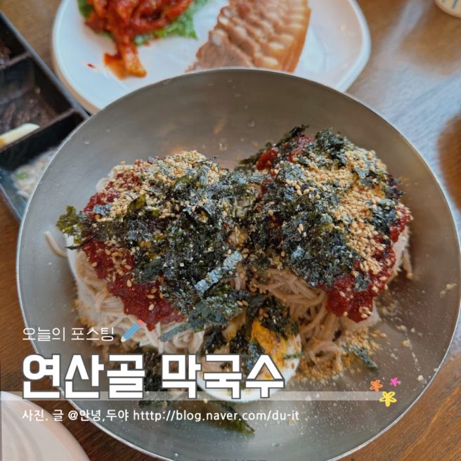 춘천 막국수 맛집 현지인이 강추하는 연산골막국수