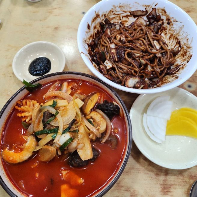 동해 중식 노포 중국집 덕취원 주차 삼선짬뽕 간짜장 맛집