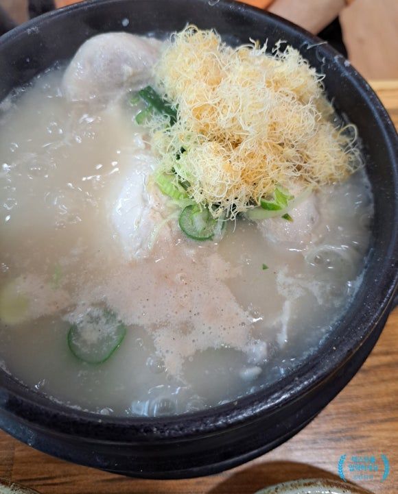 겨울 보양식 공주 중동먹자골목, 백제삼계탕~~