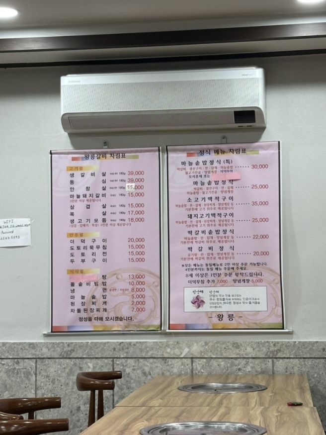 아기랑 단양 맛집/왕릉숯불갈비 단양본점 돼지갈비 강추