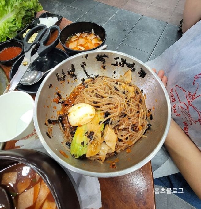 강원도 춘천 닭갈비 맛집 '학곡리 막국수 닭갈비' : 웨이팅, 닭갈비, 막국수, 볶음밥