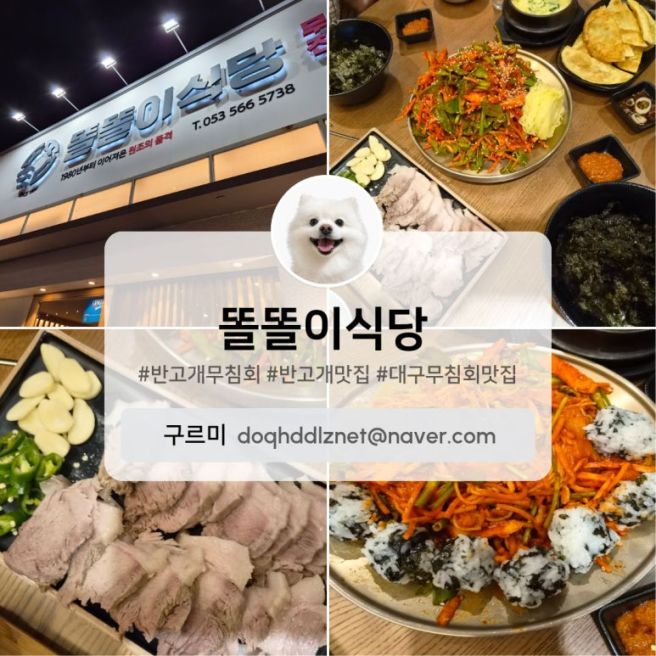 반고개 무침회ㅣ똘똘이 식당ㅣ단골의 내돈내산 후기