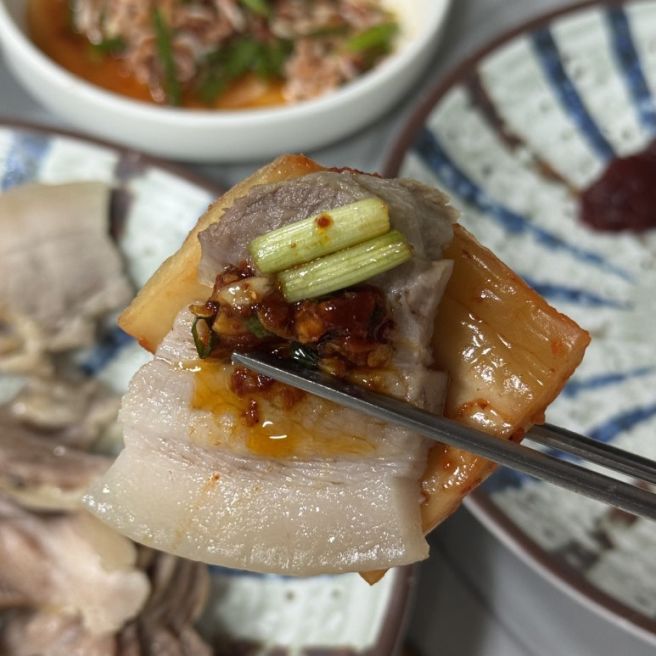 김천 숨은 맛집 [장성불] 뭉티기, 수육 술이 끊임없이 들어가는 곳