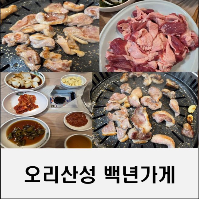 구미 광평동맛집 오리고기가 부들부들 맛있는 오리산성 백년가게
