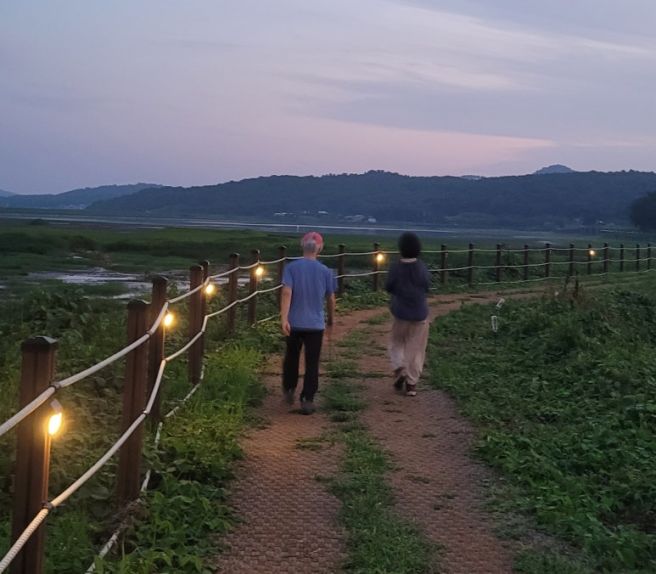 서산 한달살기 여행 가볼만한곳 풍전저수지둘레길 5.2km 트레킹 러닝 코스 야경 리뷰