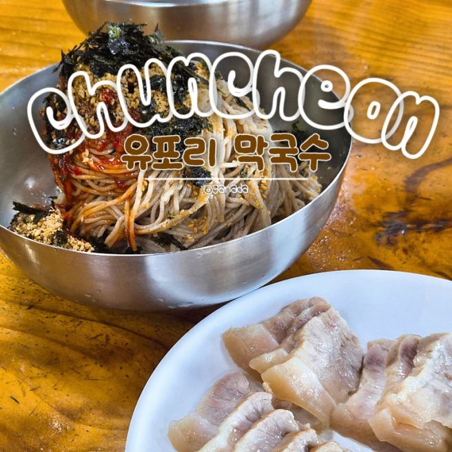 춘천 막국수 맛집 정겨운 노포 감성의 유포리 막국수