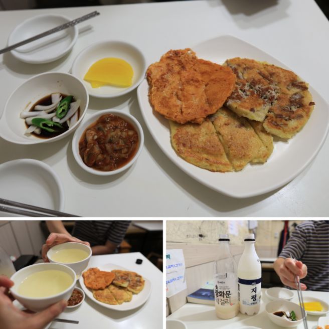 서울 종각 노포 맛집 내돈내산 서울 미래유산 75년전통 열차집 빈대떡 추천