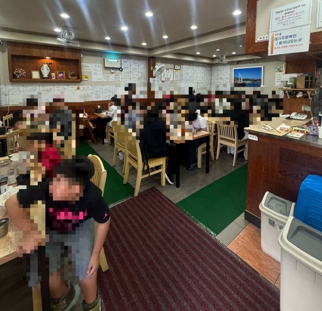 제주 공항 근처 고기국수 맛집 올래국수 본점 토요일 웨이팅