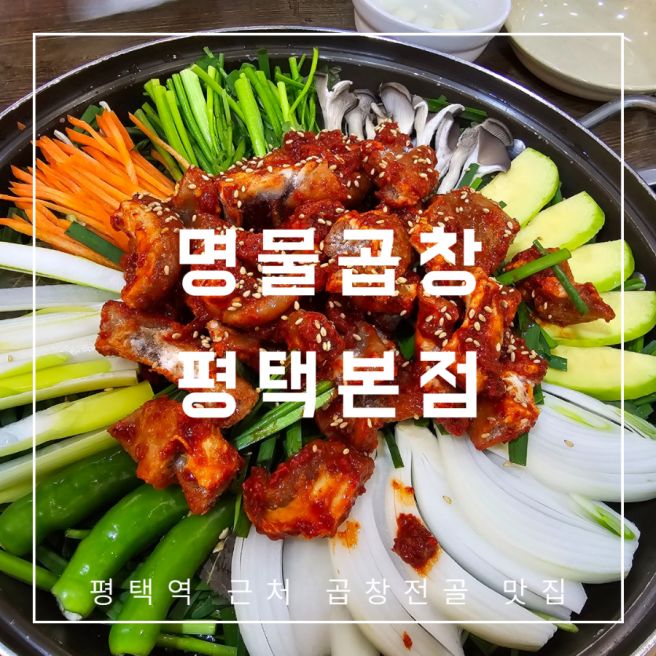 명물곱창 평택본점 평택역 근처 소 곱창전골 맛집