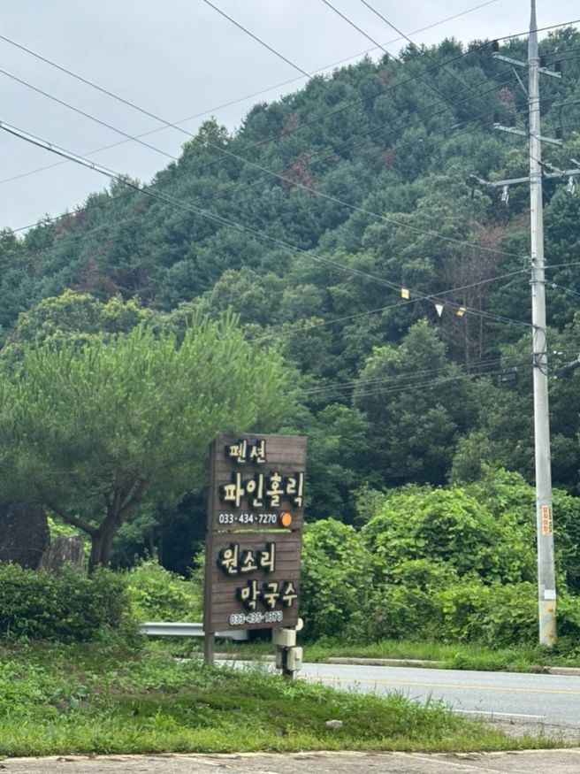 강원도 홍천 비발디파크 막국수 맛집 추천 “원소리막국수”