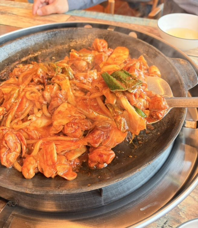 마당닭갈비 : 경산 남산면 닭갈비 맛집 / 경산 철판닭갈비 맛집