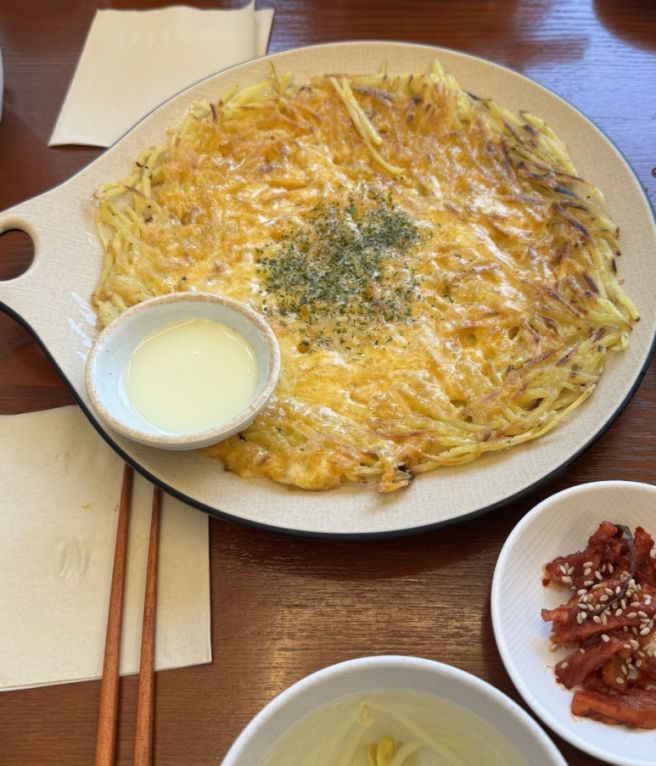 경산 영남대맛집 초원댁 점심 들기름비빔칼국수부터 수제비까지 찐맛집