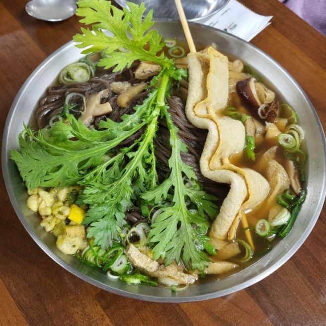 [전주]메르밀진미집 본점 이색맛집 쑥떡콩국수 ⚑내돈내산