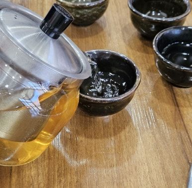 영주 장수표고식당 구수한 버섯전골에 칼국수도 추가요