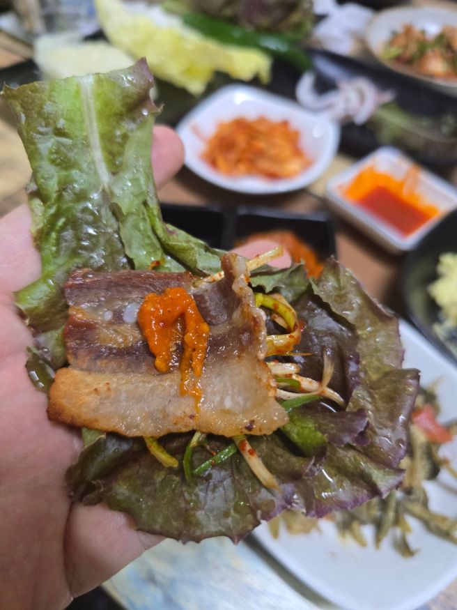 (제주맛집/도남) 제주시청 도남동 삼겹살 청국장 맛집 직접만든반찬이 맛있었던 '돈몬딱'