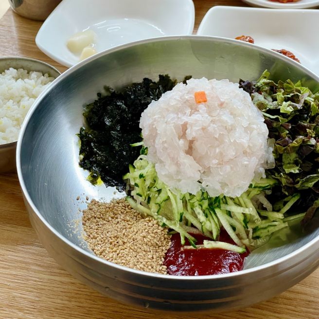 포항물회 노포 수향회식당, 육수 없이 비비는 포항식 물회 맛집