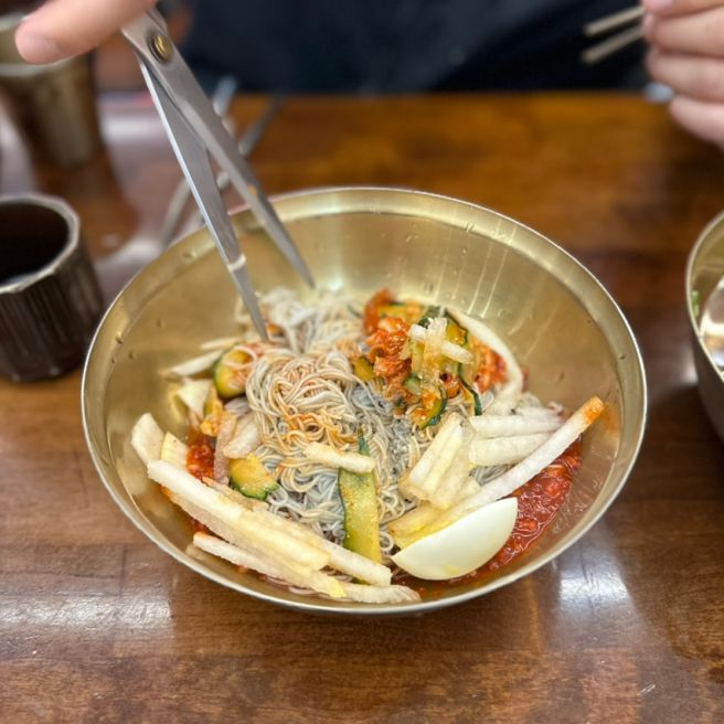 내돈내산 남포동 노포 맛집 70년 전통의 원산면옥 함흥냉면, 평양냉면 후기