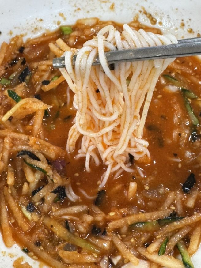 포항 35년전통 물회 맛집 오대양물회 고추장물회원조