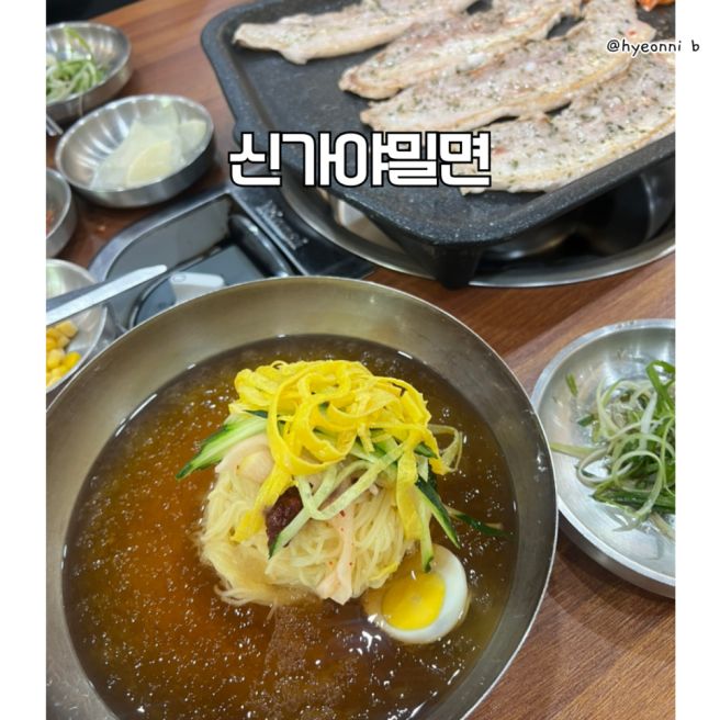 영남대 밀면 맛집 신가야밀면