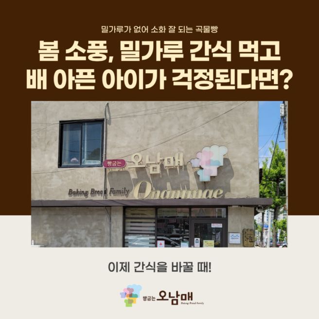 군산빵집추천 | 봄 나들이 전에 꼭 알아야 할 글루텐프리빵 이야기_빵굽는오남매