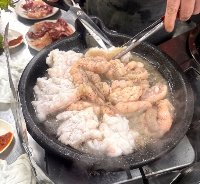 부산여행 깡통시장 비빔당면, 백화 · 대광양곱창