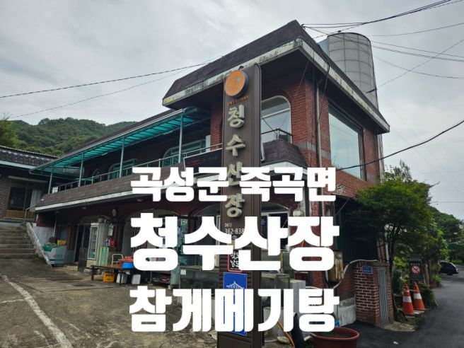곡성군 죽곡면 청수산장 메기참게탕 현지인 추천 맛집 압록유원지