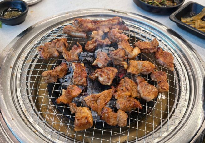 [호방숯불] 김천 신음동 맛집 모임하기 좋은 고기집 돼지갈비