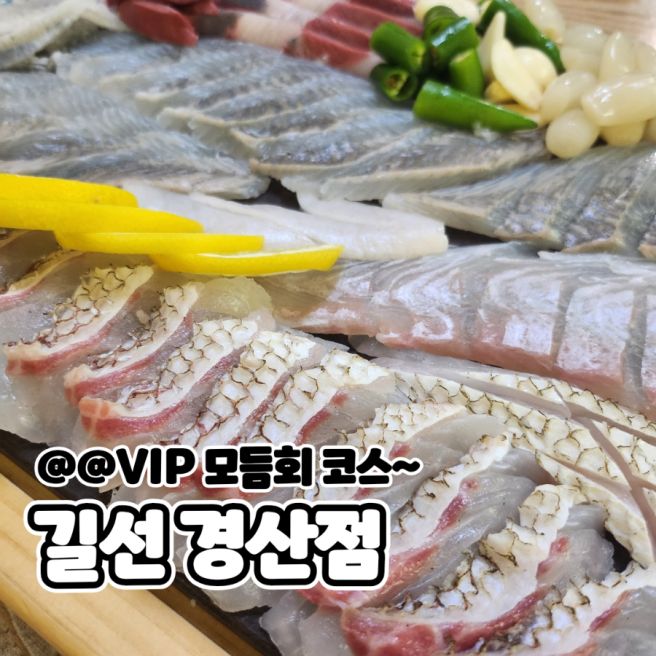 [경산 맛집 후기] 정평역 길선에서 VIP 모듬회 코스 먹어본 솔직리뷰 🥢