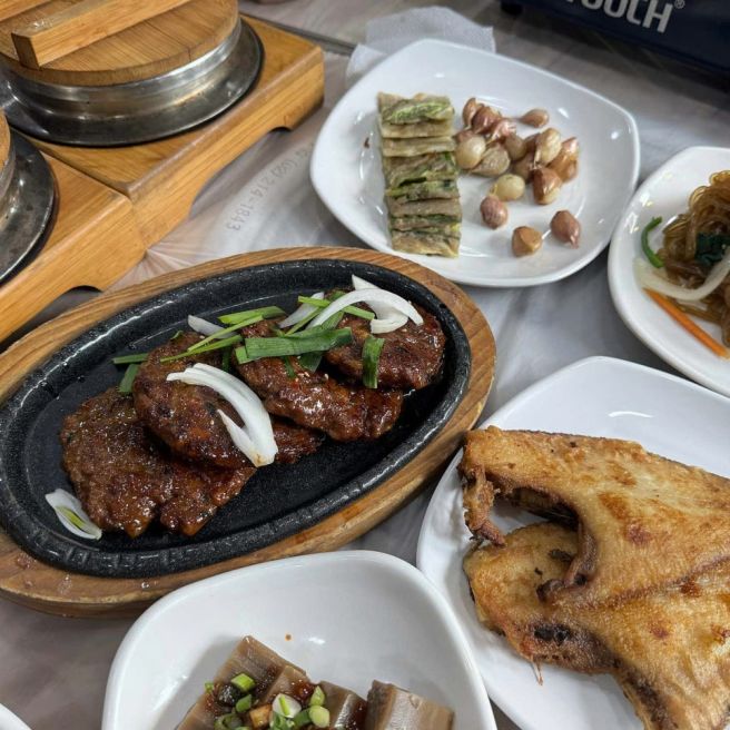 숯불향이 제대로 난 단양맛집 갈비