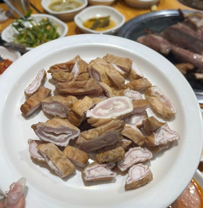 영천 맛집 리뷰 과일에 절인 돼지갈비가 예술인 이가정숯불갈비 가족 외식 추천!