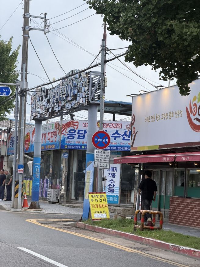 포항 영일대 북부시장 고추장 물회 매운탕 맛집 새포항물회집