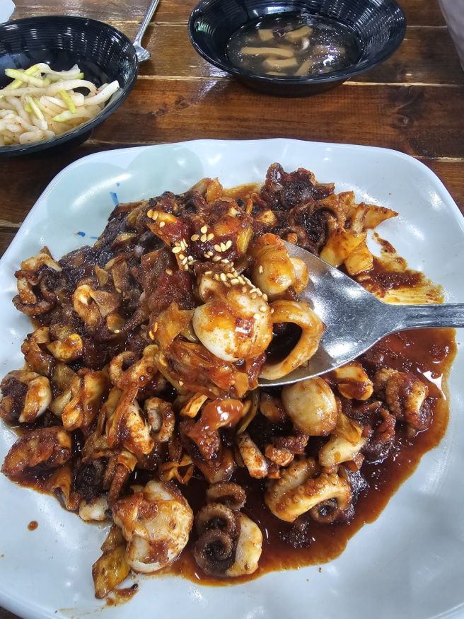 구미맛집 한채쭈꾸미 솔직후기 매콤한 쭈꾸미 맛집 찾는다면