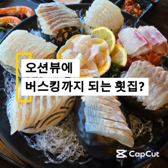 강릉오션뷰횟집 경포 팔도강산 | 강문해변에서 바다 보며 회 먹을 수 있는 횟집 있어?